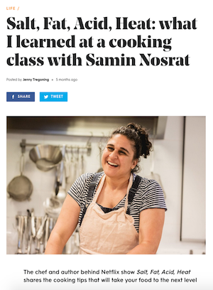 Chef Samin Nosrat